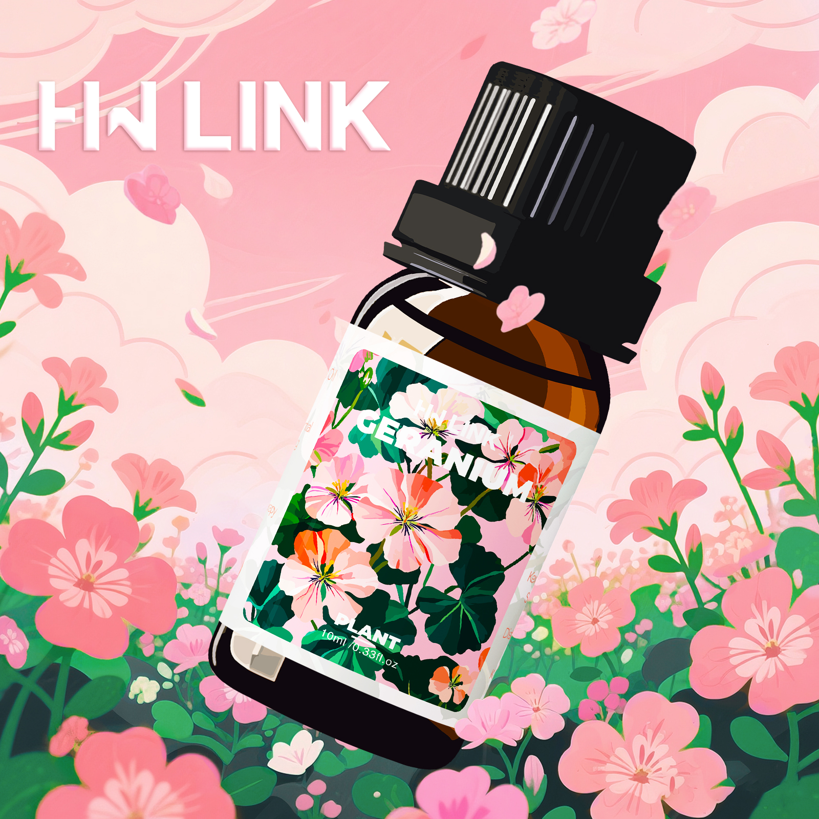 Perfume Fragrance Essence - Geranium Essential Oil 10ml 100% Pure