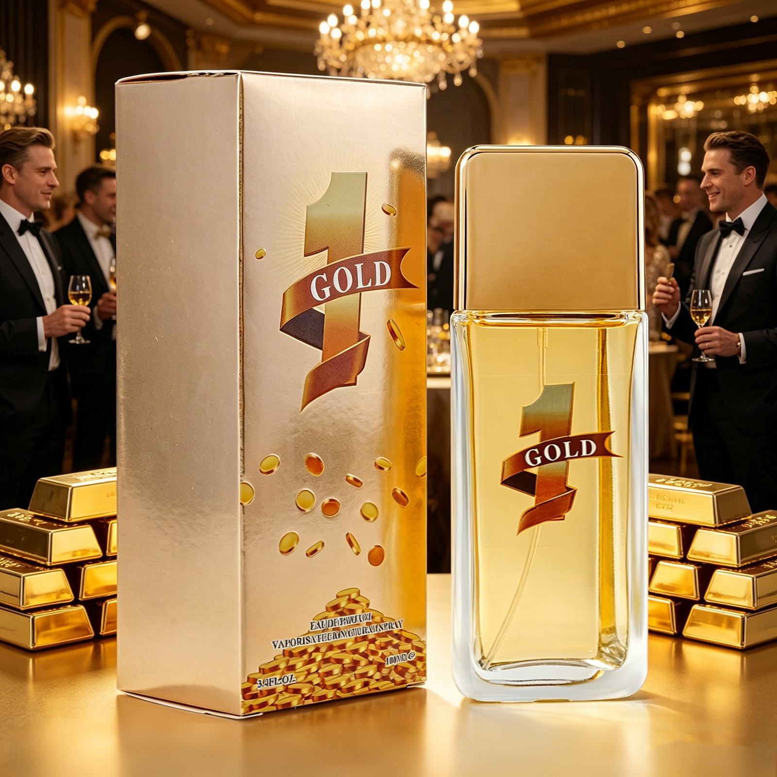 Perfume Fragrance Tous - 1 GOLD 100ml Men's Perfume EDP