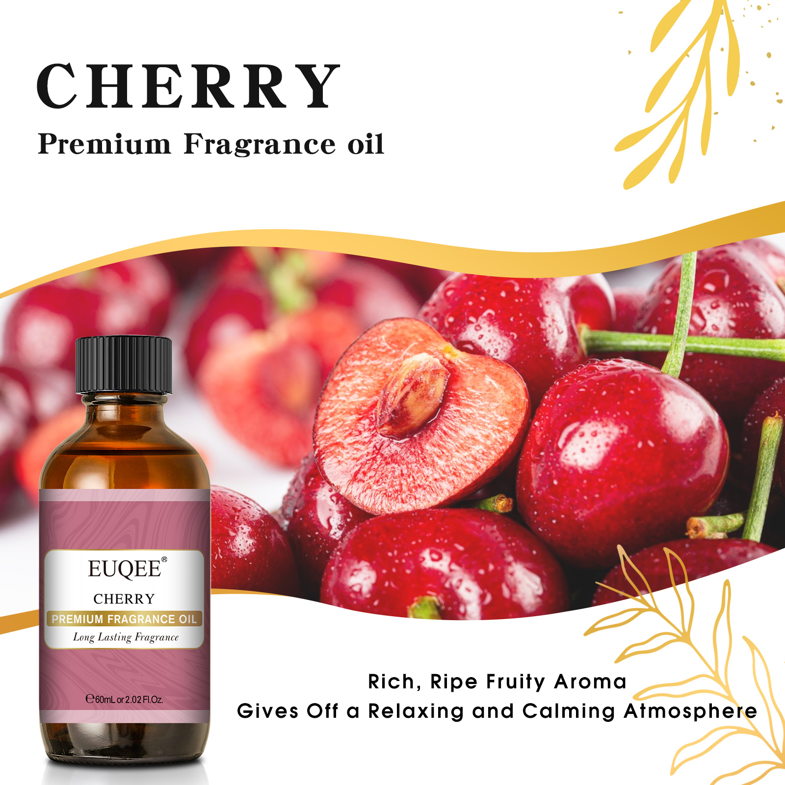 EUQEE 60ml Fragrance Oil with  - огляд і ціна Musk White Oil