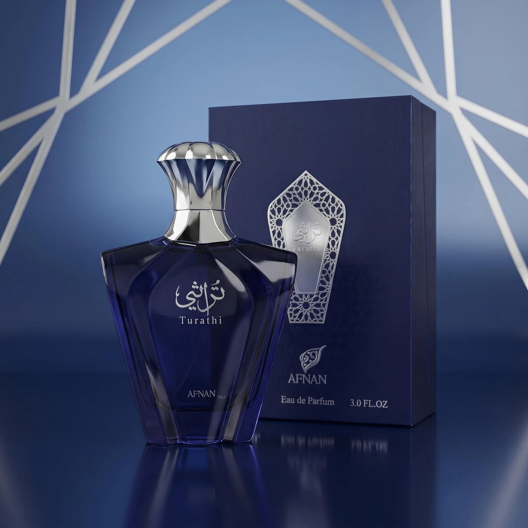 Afnan Turathi Blue Eau De Parf - огляд і ціна Perfume Fragrance Tous