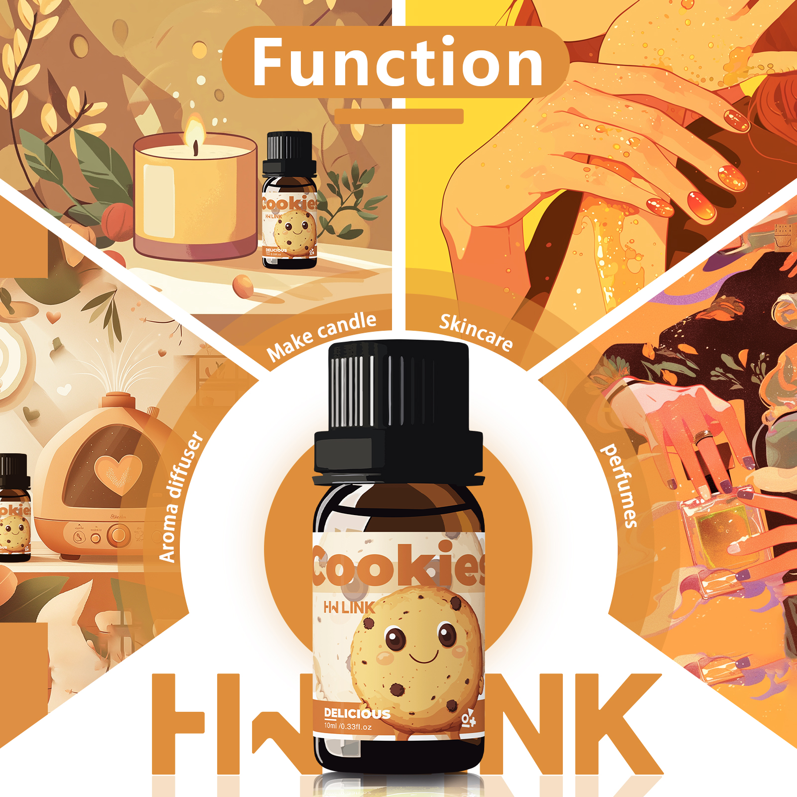 10ml Cookies Essential Oils Pe - огляд і ціна Perfume Fragrance Essence