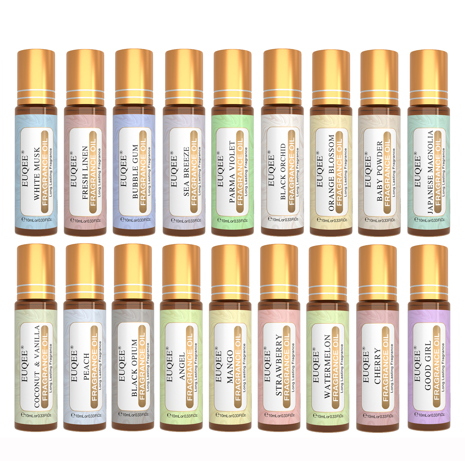 EUQEE 10ml Roller Fragrance Oi - огляд і ціна Musk White Oil