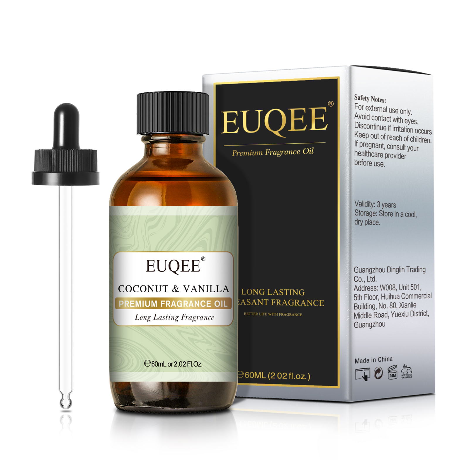 EUQEE 60ML Premium Fragrance O - огляд і ціна Perfume Fragrance Essence