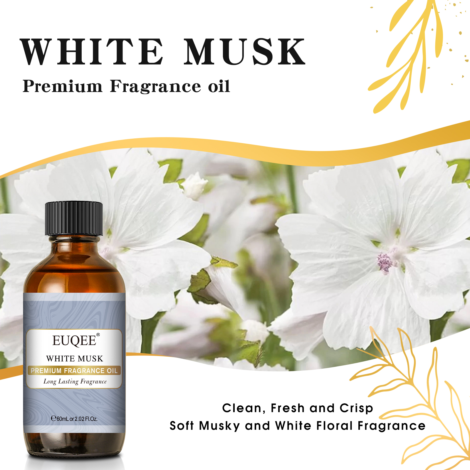 EUQEE 60ML Premium Fragrance O - огляд і ціна Perfume Fragrance Essence