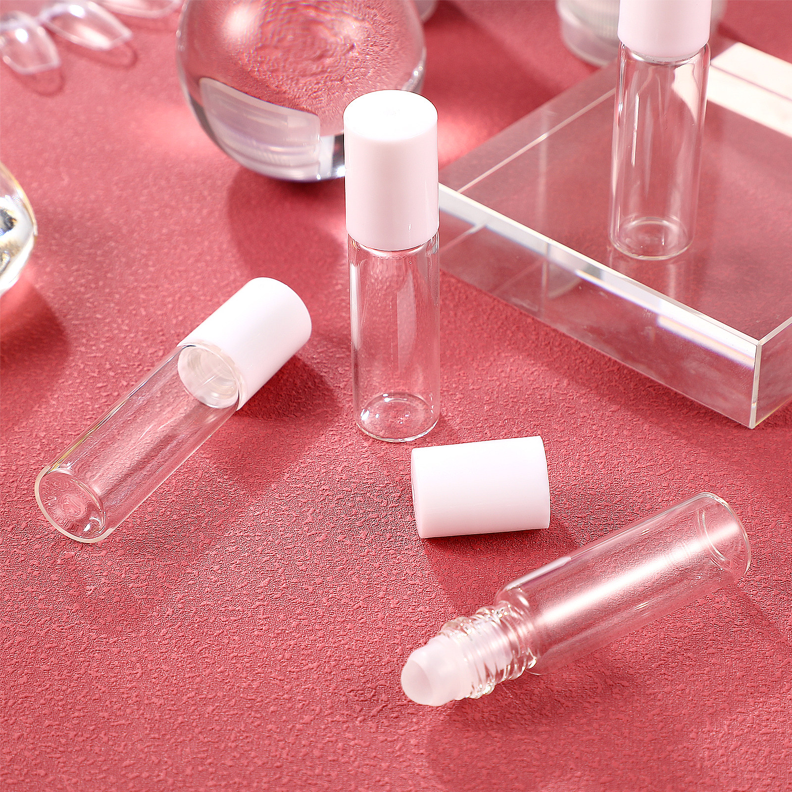 12Pcs 5Ml Glass Essential Oil  - огляд і ціна On Perfume & Fragrance Kota Bogor
