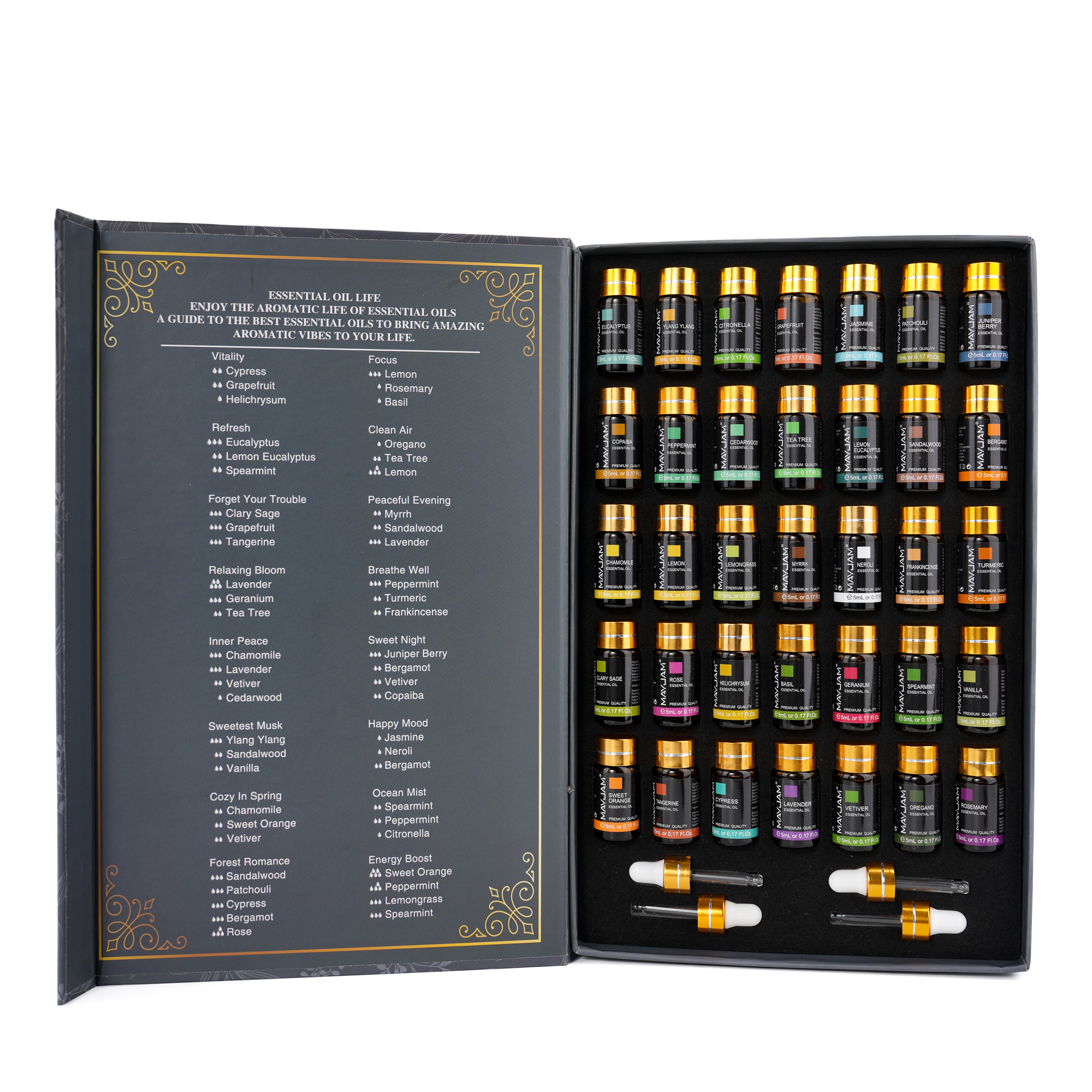 MAYJAM 35 Bottles Aromatherapy - огляд і ціна Perfume Fragrance Essence