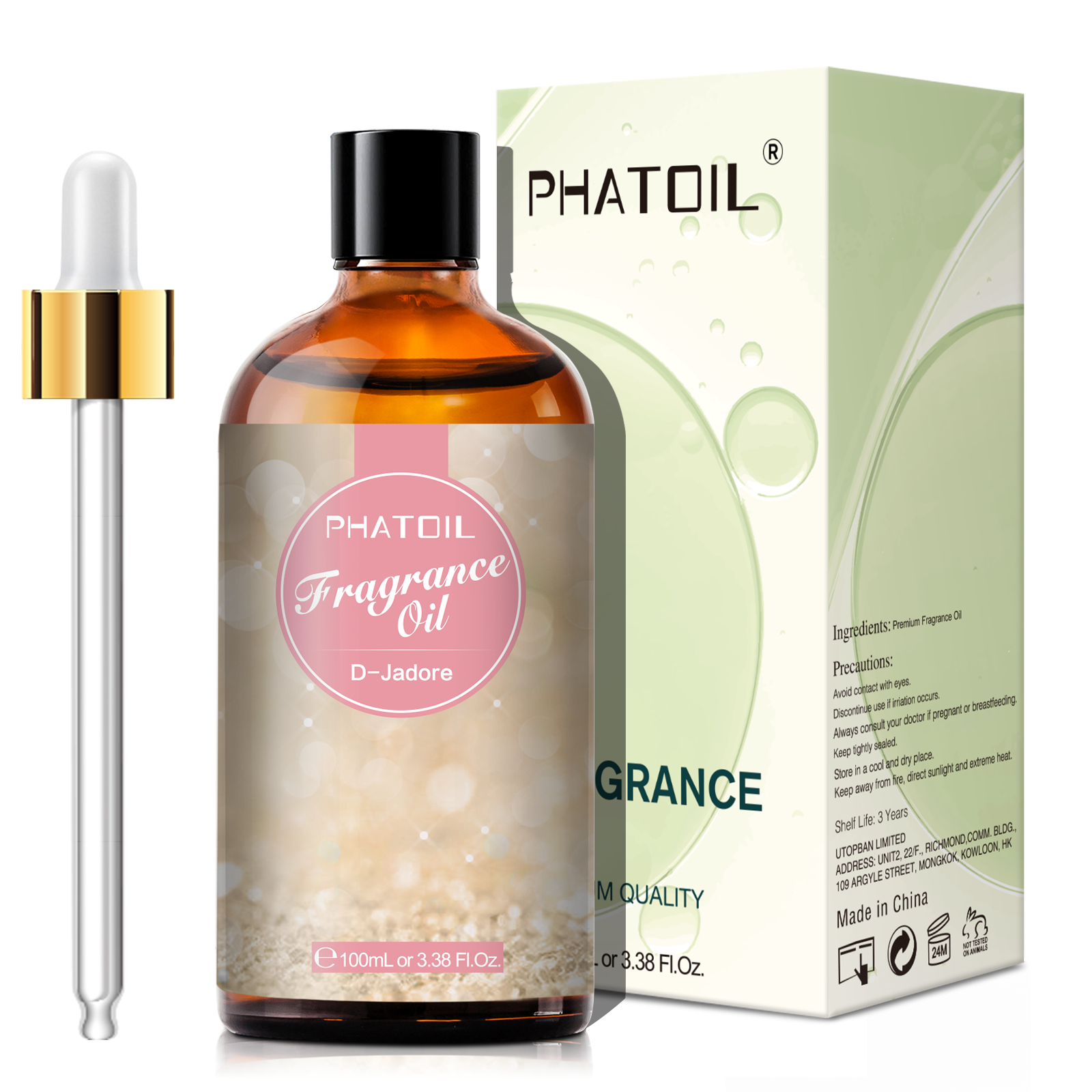 PHATOIL 100ml Fragrance Oil fo - огляд і ціна Musk White Oil