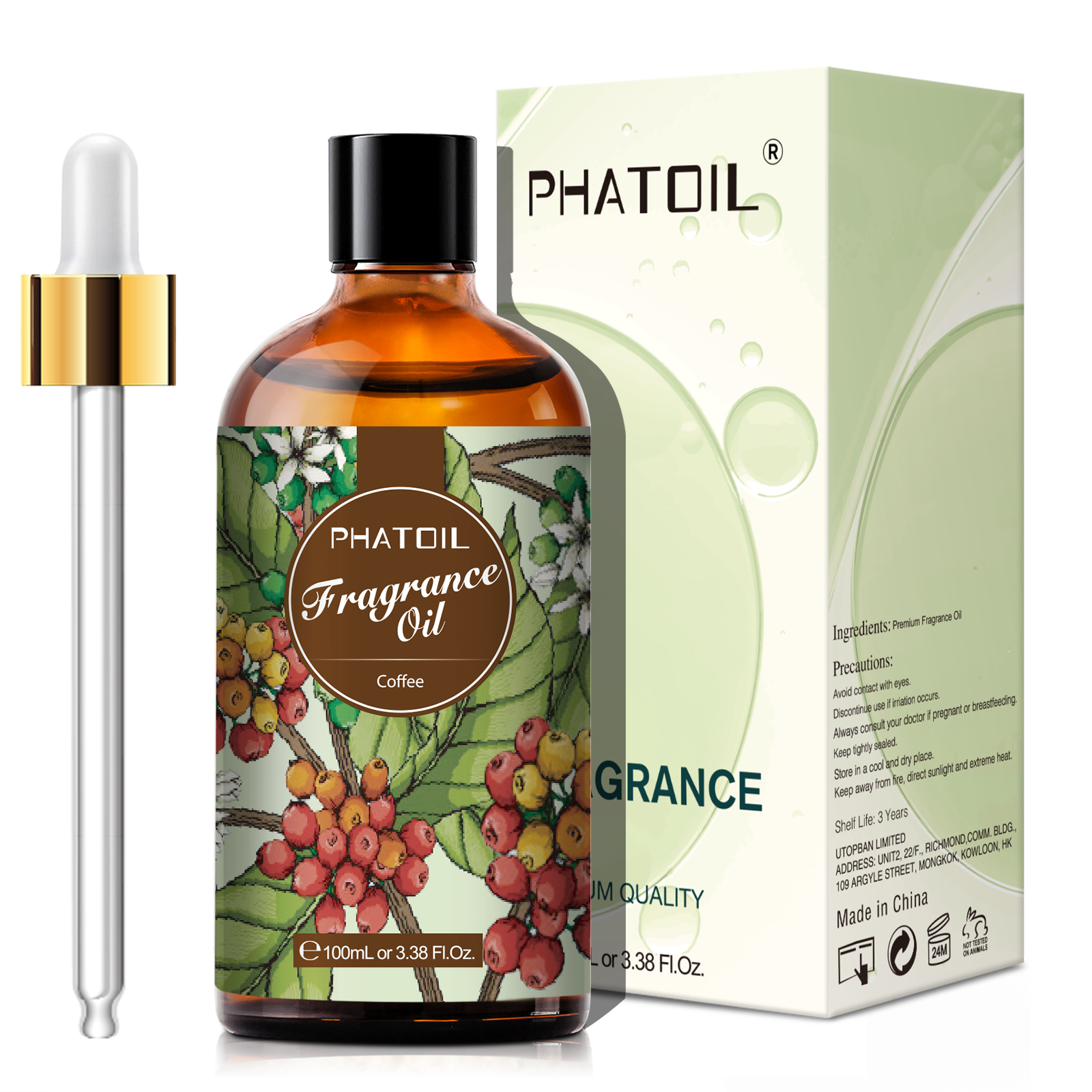 PHATOIL 100ml Fragrance Oil fo - огляд і ціна Musk White Oil