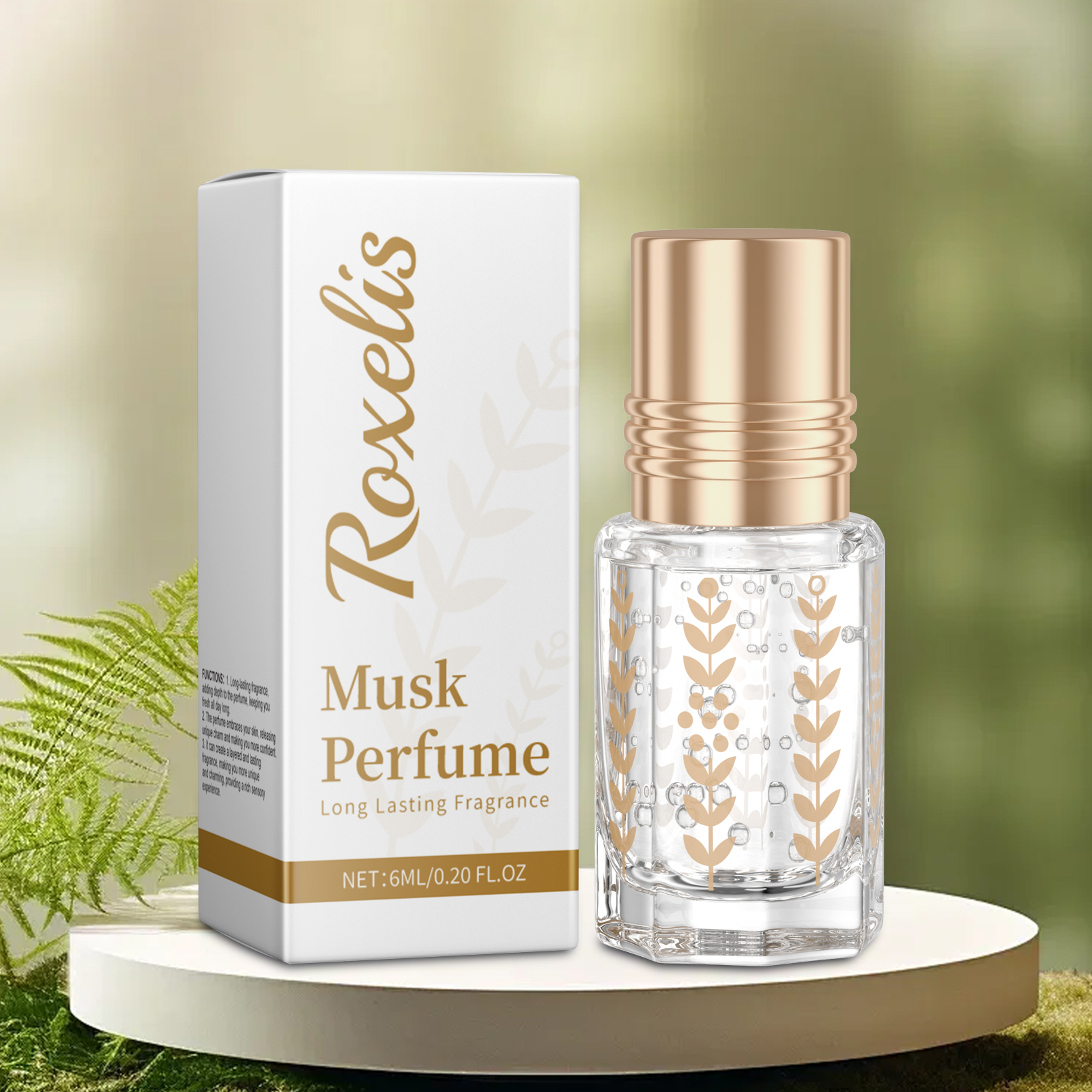 Roxelis Portable Roll On Musk  - огляд і ціна On Perfume & Fragrance Kota Bogor