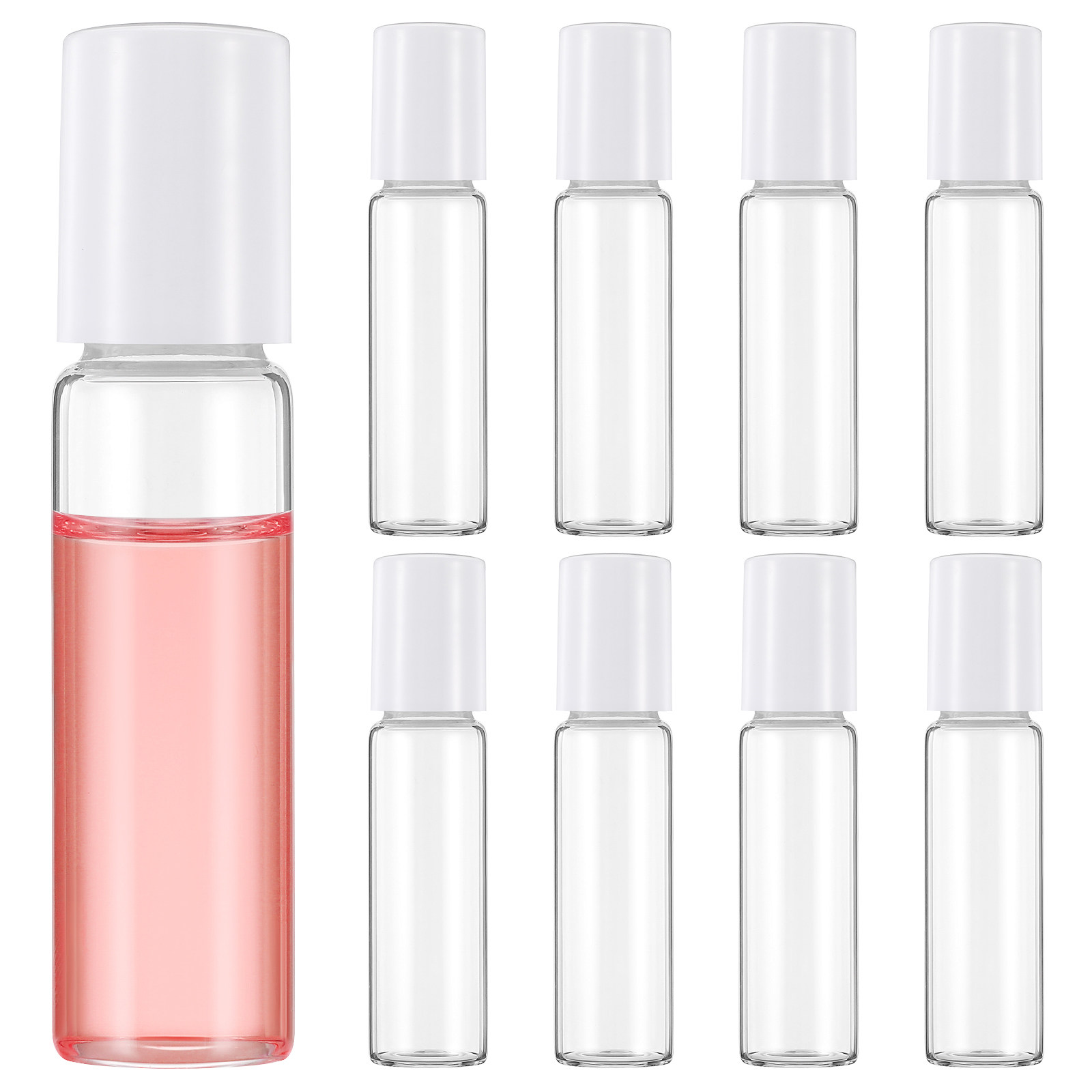 12Pcs 10Ml Glass Roller Bottle - огляд і ціна On Perfume & Fragrance Kota Bogor