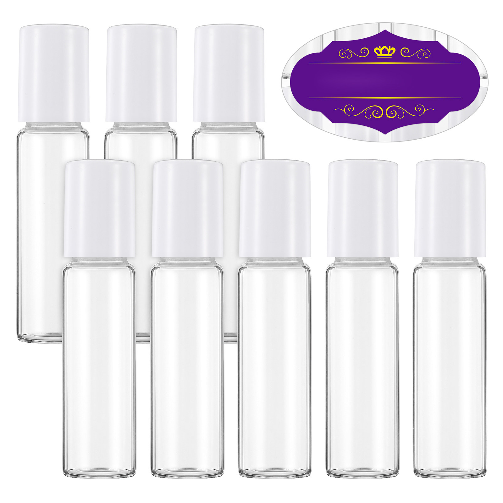 12Pcs 10Ml Glass Roller Bottle - огляд і ціна On Perfume & Fragrance Kota Bogor
