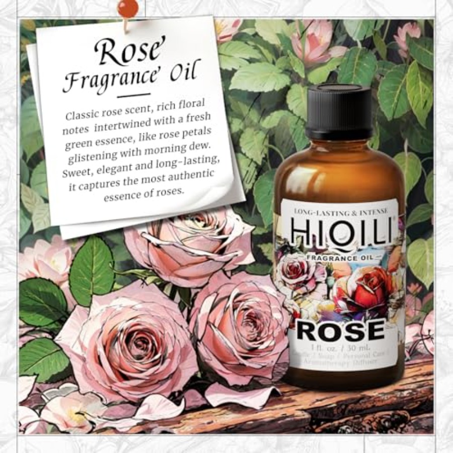 HIQILI Rose Fragrance Oil for  - огляд і ціна Fragrance-Oils Perfume