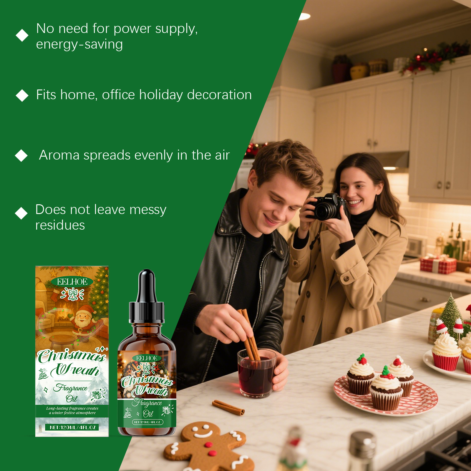 Eelhoe Christmas Warm Aromathe - огляд і ціна Fragrance-Oils Perfume
