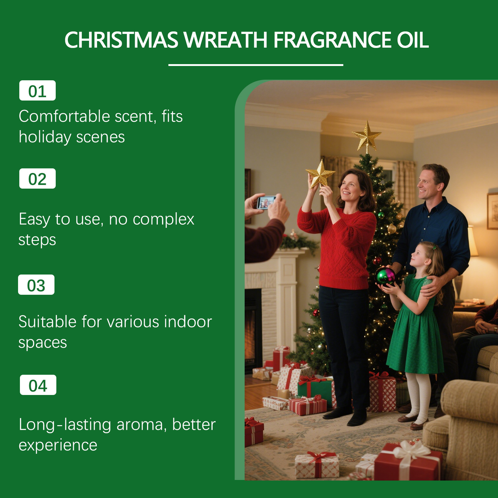 Eelhoe Christmas Warm Aromathe - огляд і ціна Fragrance-Oils Perfume