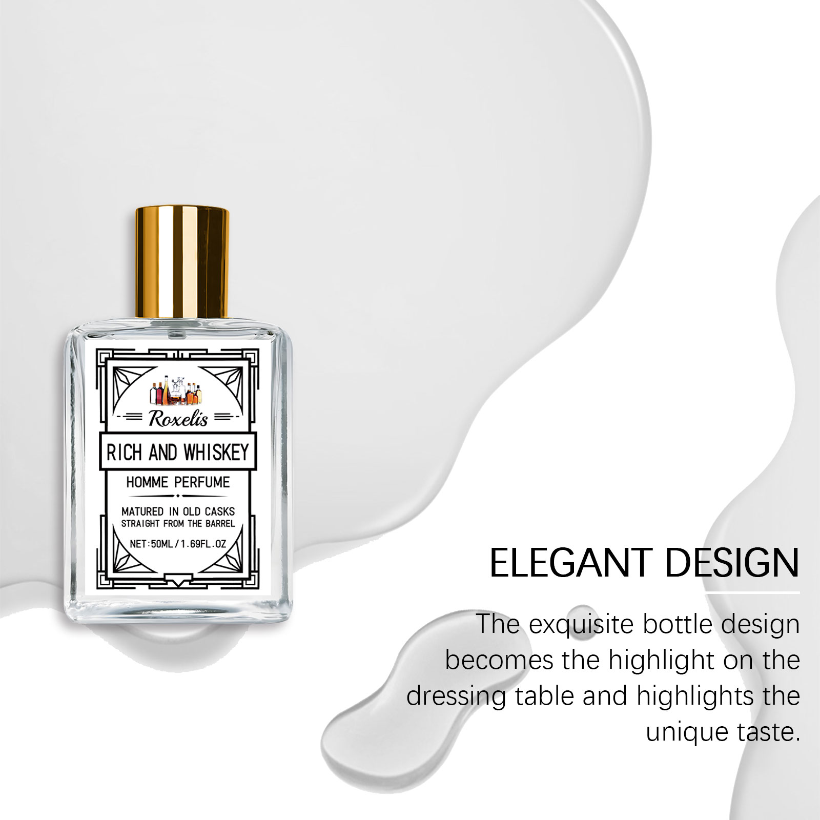 Roxelis 50ml Charm Whisky Men' - огляд і ціна Perfume Fragrance Tous