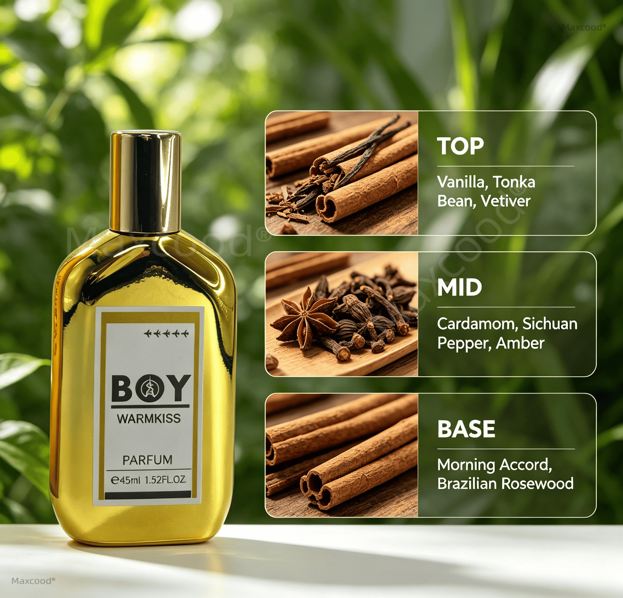 1.52oz/45ml Men's Perfume Frui - огляд і ціна Perfume Fragrance Tous