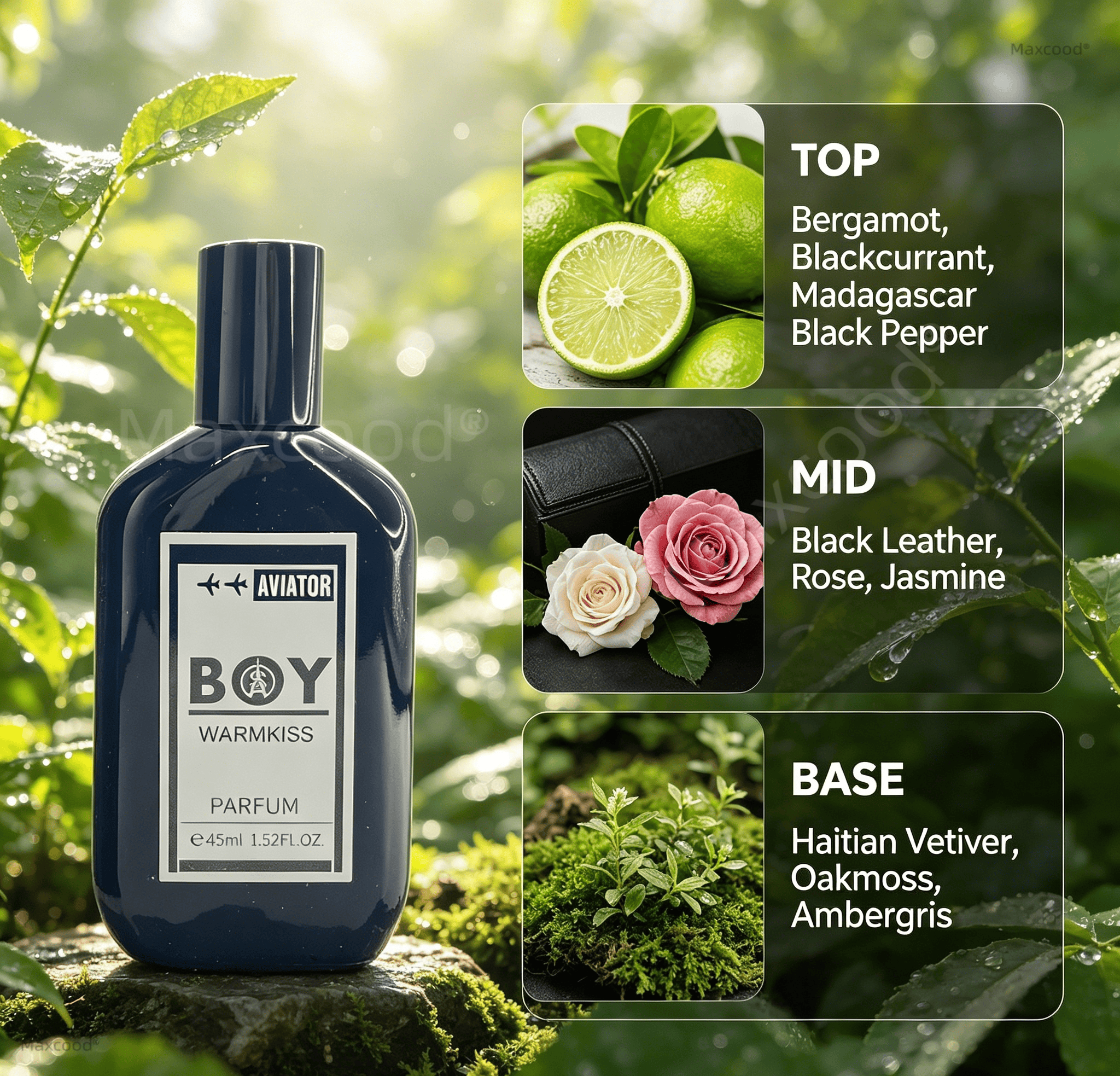 1.52oz/45ml Men's Perfume Frui - огляд і ціна Perfume Fragrance Tous