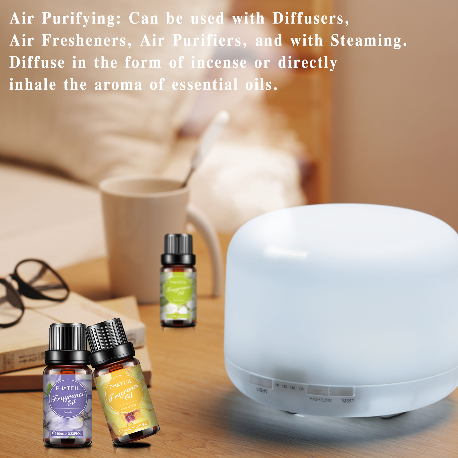 PHATOIL 10PCS Fragrance Oil Se - огляд і ціна Musk White Oil