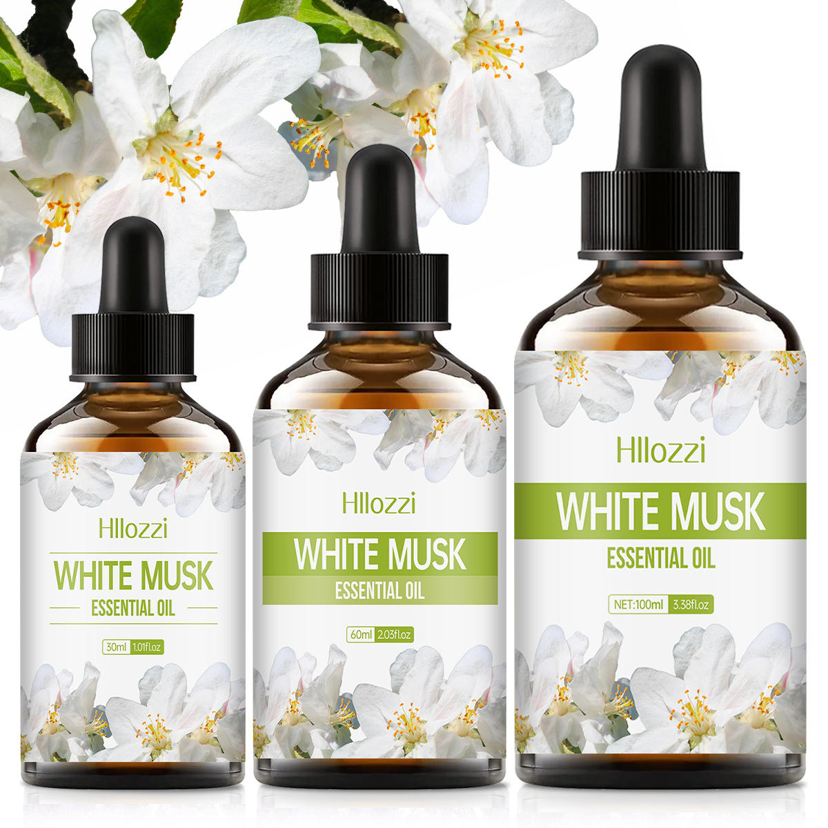 100ml-60ml-30ml WHITE MUSK,Sui - огляд і ціна Musk White Oil
